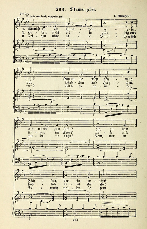 Glockenklänge: eine Liedersammlung für Sonntagschulen und Jugendvereine page 250