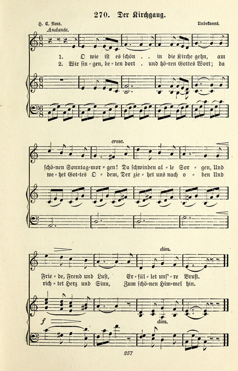 Glockenklänge: eine Liedersammlung für Sonntagschulen und Jugendvereine page 255