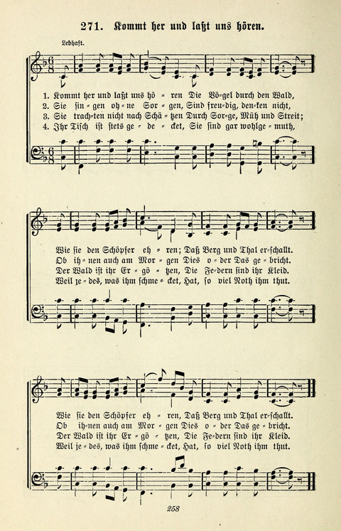 Glockenklänge: eine Liedersammlung für Sonntagschulen und Jugendvereine page 256