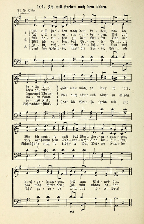 Glockenklänge: eine Liedersammlung für Sonntagschulen und Jugendvereine page 96