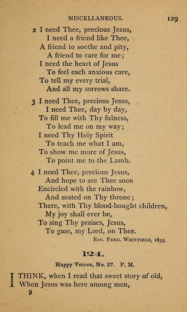 Gathered Leaves of Sunday School Song page 136
