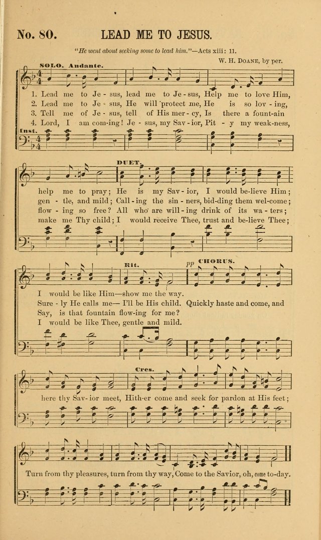 Gospel Music : A Choice Collection of Hymns and Melodies New and Old for Gospel, Revival, Prayer and Social Meetings, Family Worship, etc.  page 75