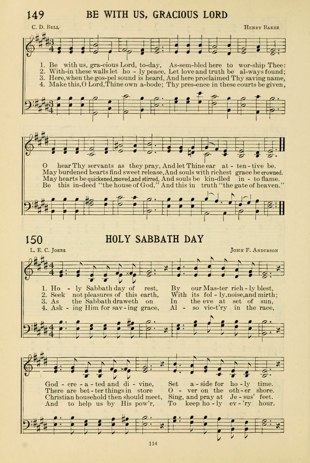 Gospel Melodies and Evangelistic Hymns page 114