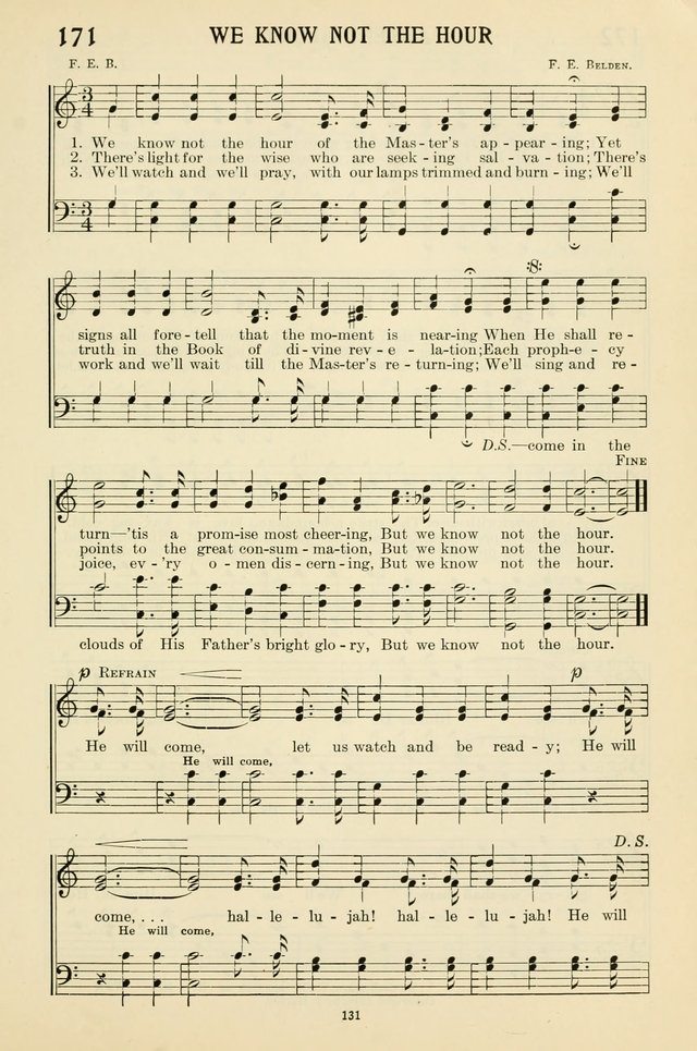 Gospel Melodies and Evangelistic Hymns page 131