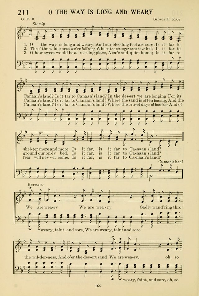 Gospel Melodies and Evangelistic Hymns page 166