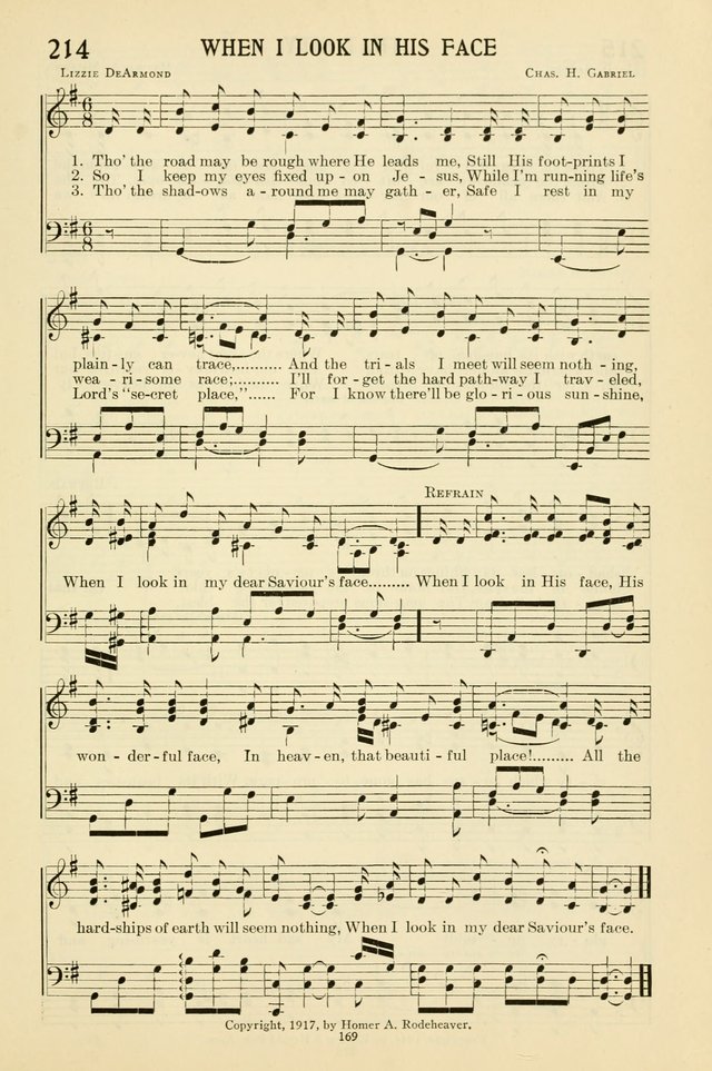 Gospel Melodies and Evangelistic Hymns page 169