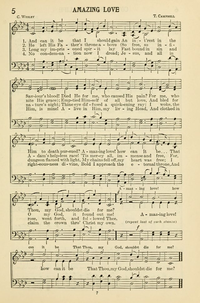 Gospel Melodies and Evangelistic Hymns page 7