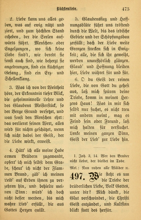 Gesangbuch in Mennoniten-Gemeinden in Kirche und Haus (4th ed.) page 473