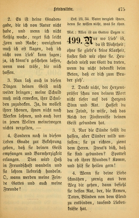 Gesangbuch in Mennoniten-Gemeinden in Kirche und Haus (4th ed.) page 475