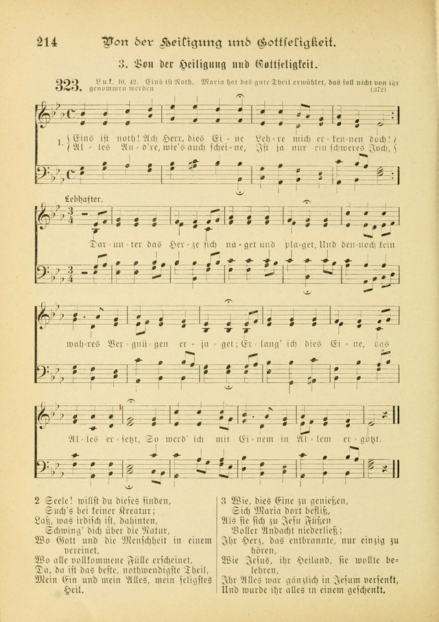 Gesangbuch mit Noten: herausgegeben von der Allgemeinen Conferenz der Mennoniten von Nord-Amerika (3rd. Aufl.) page 214