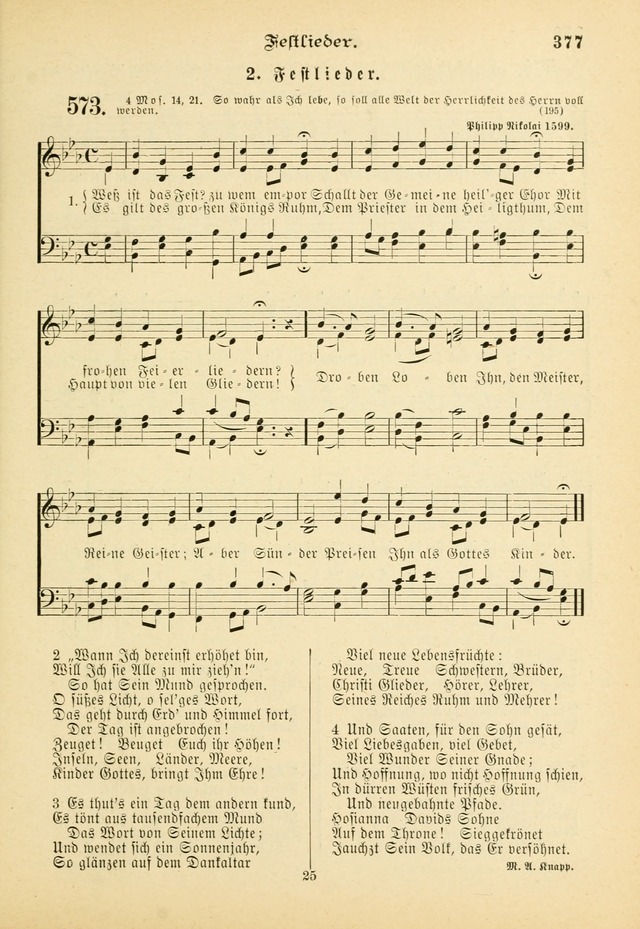 Gesangbuch mit Noten: herausgegeben von der Allgemeinen Conferenz der Mennoniten von Nord-Amerika (3rd. Aufl.) page 377