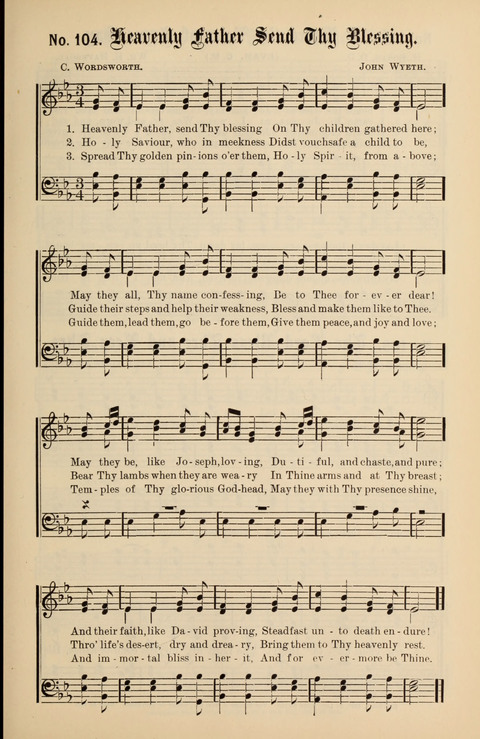 Gospel Melodies New and Old: For use in the Universalist Church page 103