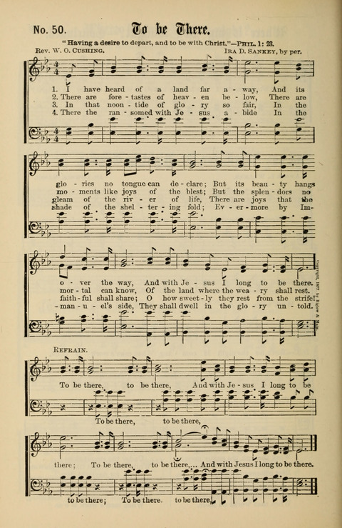 Gospel Melodies New and Old: For use in the Universalist Church page 50