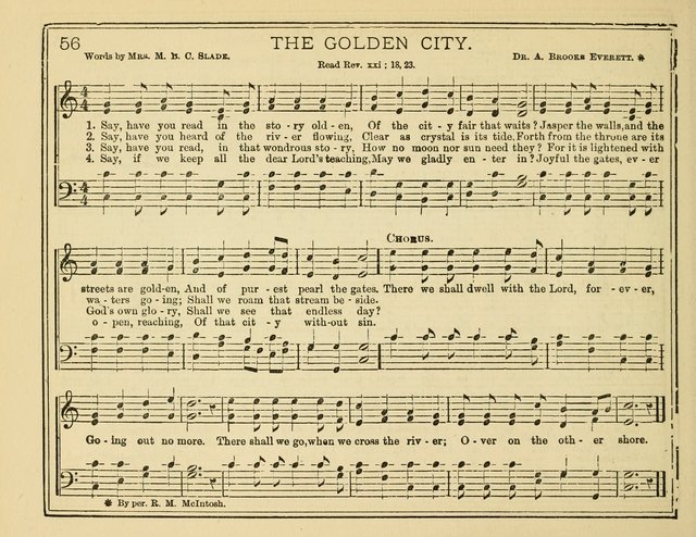 Good News: or songs and tunes for Sunday schools, Christian associations, and special meetings page 54
