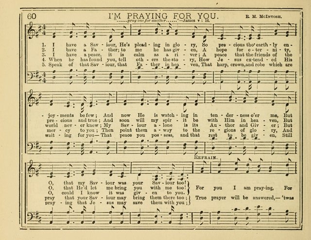 Good News: or songs and tunes for Sunday schools, Christian associations, and special meetings page 58