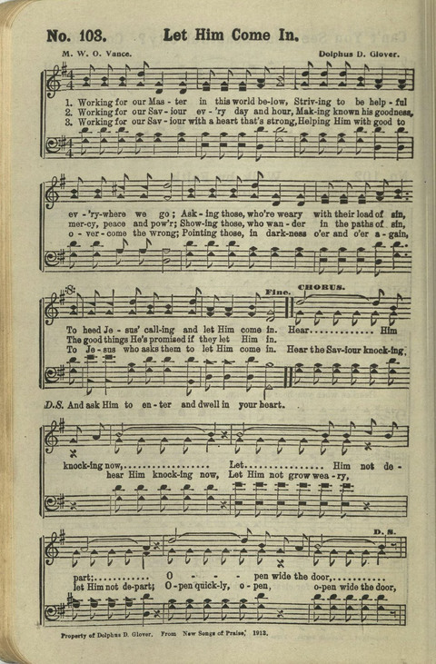 Glad News No. 2: a collection of Sacred Songs, Both New and Old page 108