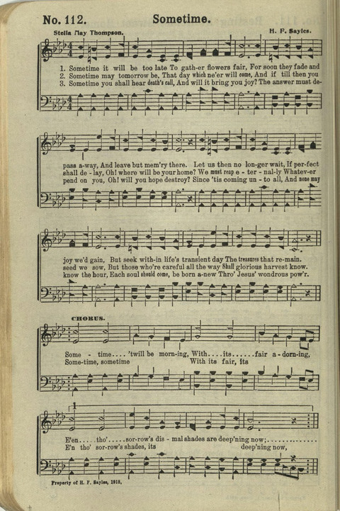 Glad News No. 2: a collection of Sacred Songs, Both New and Old page 118