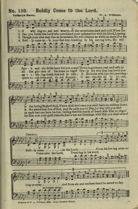 Glad News No. 2: a collection of Sacred Songs, Both New and Old page 169
