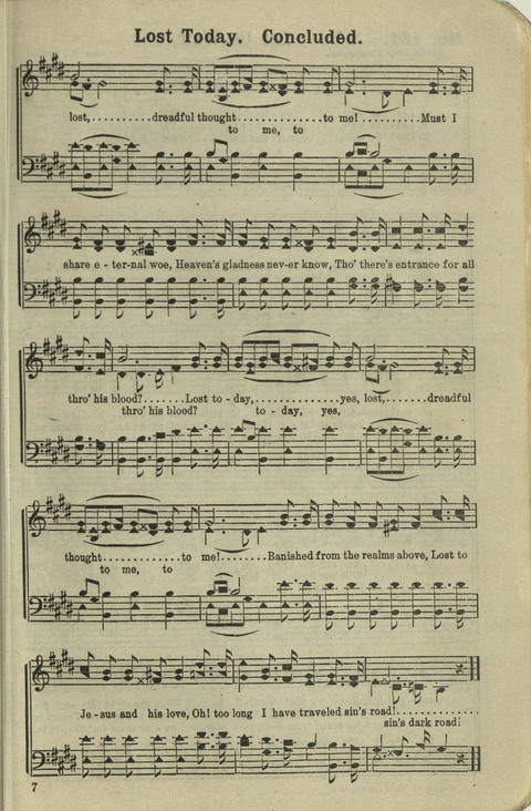 Glad News No. 2: a collection of Sacred Songs, Both New and Old page 191