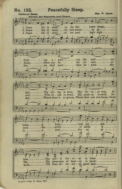 Glad News No. 2: a collection of Sacred Songs, Both New and Old page 194