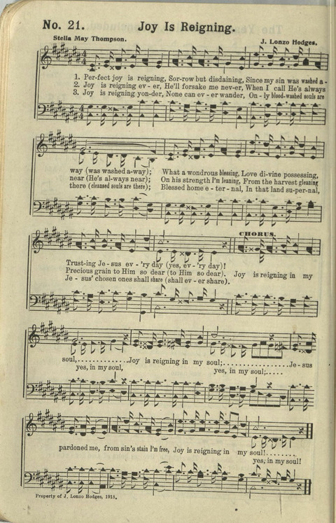 Glad News No. 2: a collection of Sacred Songs, Both New and Old page 22