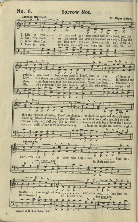 Glad News No. 2: a collection of Sacred Songs, Both New and Old page 6
