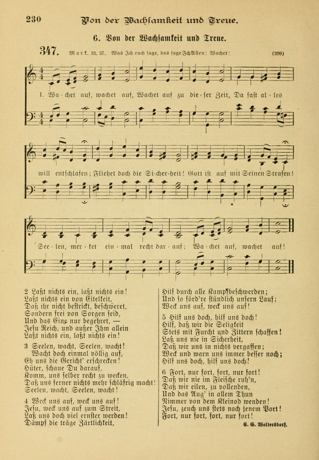 Gesangbuch mit Noten: herausgegeben von der Allgemeinen Conferenz der Mennoniten von Nord-Amerika page 230