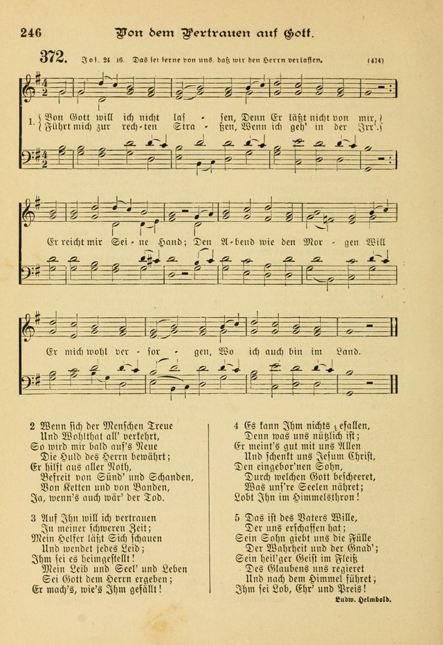 Gesangbuch mit Noten: herausgegeben von der Allgemeinen Conferenz der Mennoniten von Nord-Amerika page 246