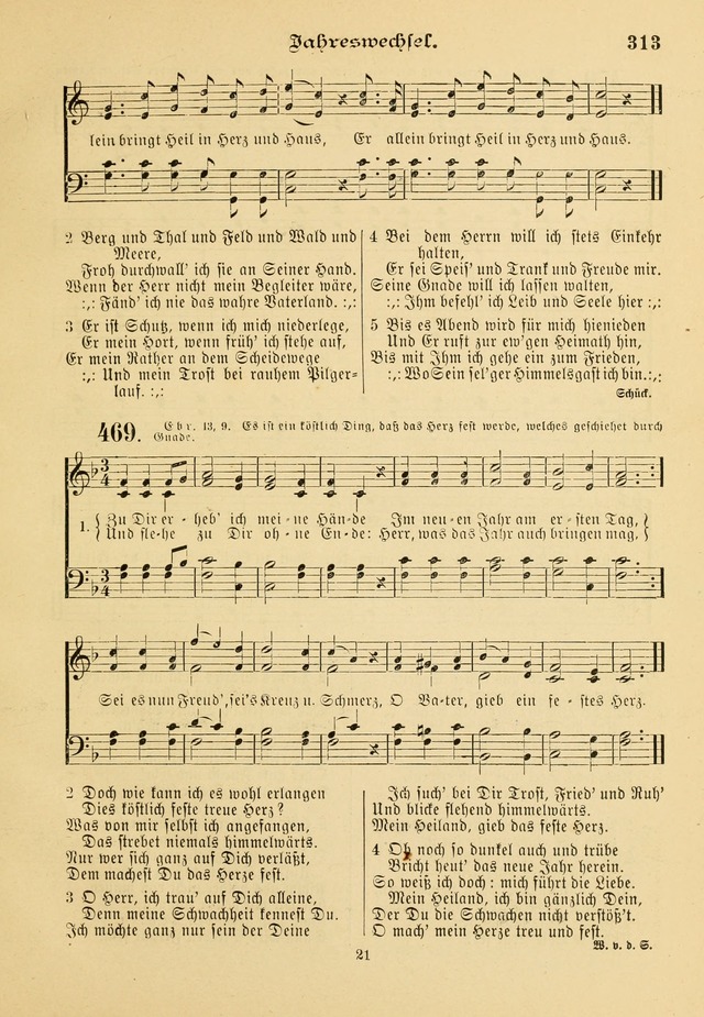 Gesangbuch mit Noten: herausgegeben von der Allgemeinen Conferenz der Mennoniten von Nord-Amerika page 313