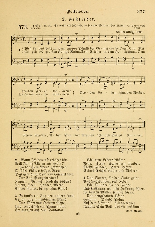 Gesangbuch mit Noten: herausgegeben von der Allgemeinen Conferenz der Mennoniten von Nord-Amerika page 377