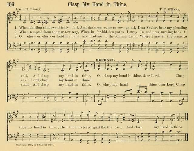 Grateful Praise: a collection of new songs for the Sunday-school page 106