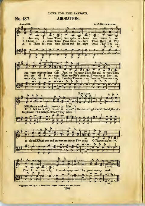 Gospel Praise: a collection of new and old hymns and tunes for all occasions of Christian work and worship page 182