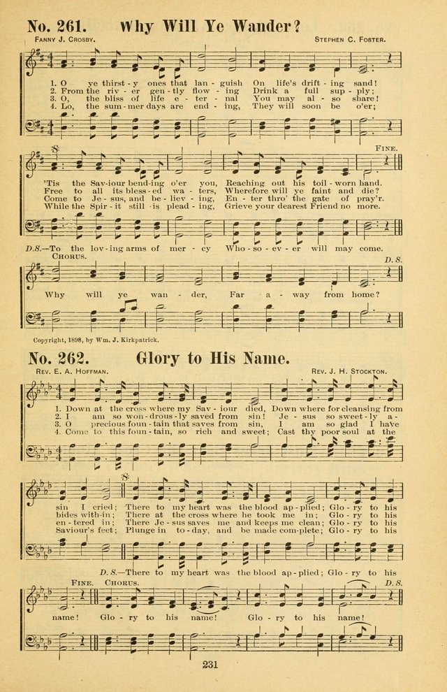 Glorious Praise: specially prepared for use in the prayer meeting, the church service, the young people