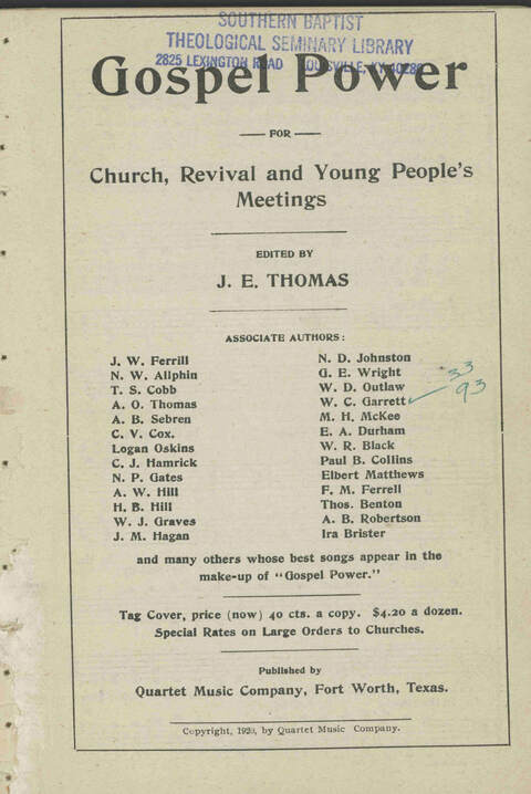 Gospel Power page 1