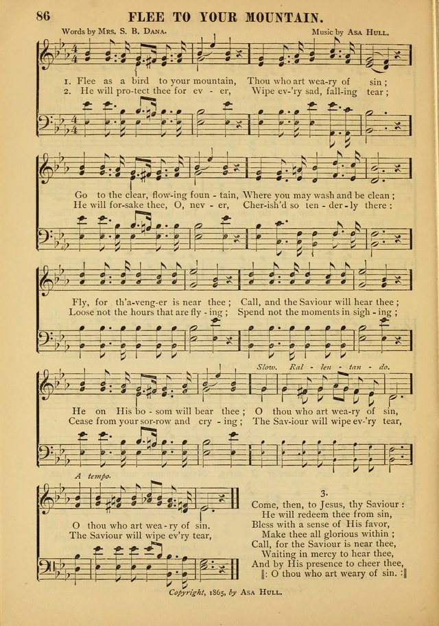 Gospel Praise Book: a collection of choice gems of sacred song suitable for church service, gospel praise meetings, and family devotions page 86