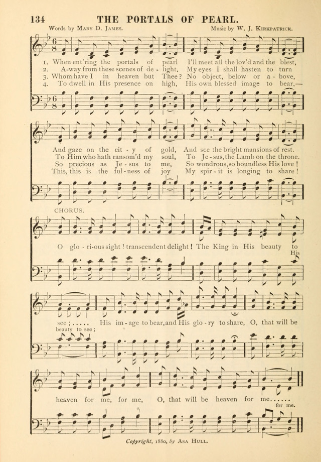 Gospel Praise Book.: a collection of choice gems of sacred song suitable for church service, gospel praise meetings, and family devotions. (Complete ed.) page 134