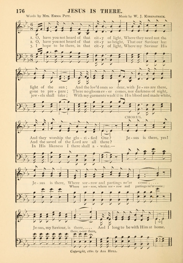 Gospel Praise Book.: a collection of choice gems of sacred song suitable for church service, gospel praise meetings, and family devotions. (Complete ed.) page 176