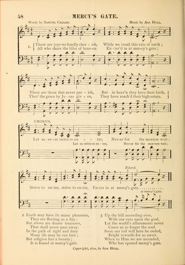 Gospel Praise Book.: a collection of choice gems of sacred song suitable for church service, gospel praise meetings, and family devotions. (Complete ed.) page 56