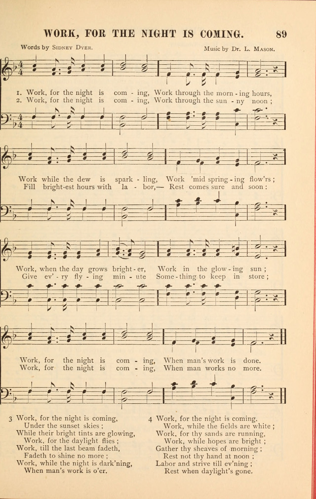 Gospel Praise Book.: a collection of choice gems of sacred song suitable for church service, gospel praise meetings, and family devotions. (Complete ed.) page 87