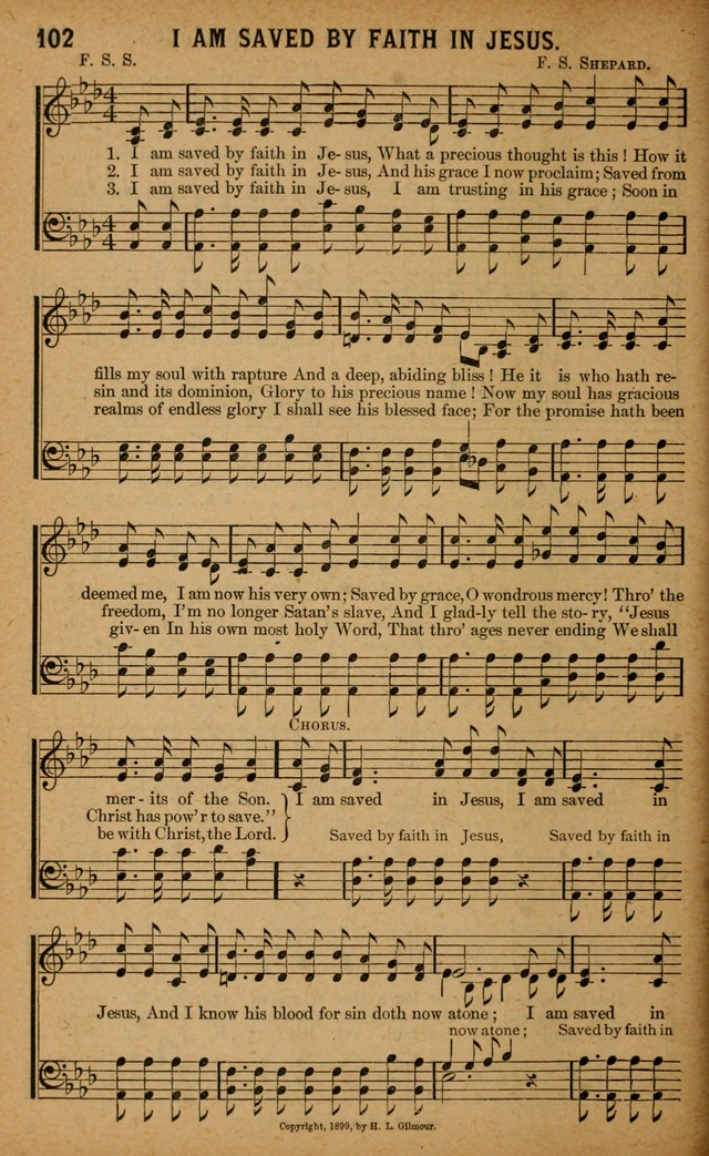 Gospel Praises: for use in meetings of Christian worship page 104