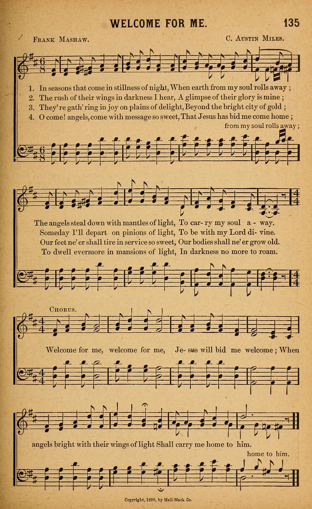 Gospel Praises: for use in meetings of Christian worship page 137