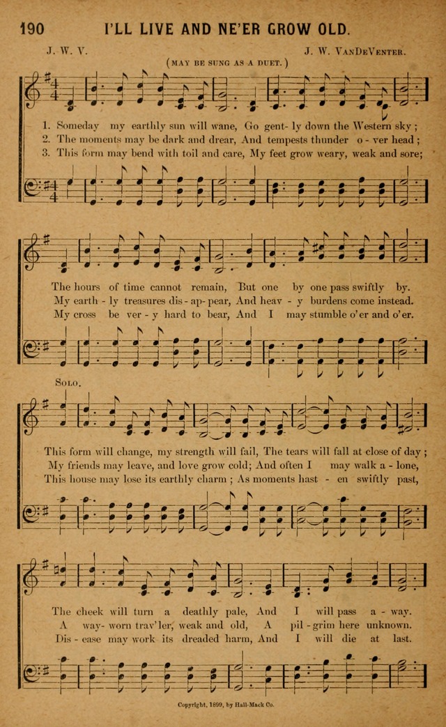 Gospel Praises: for use in meetings of Christian worship page 192