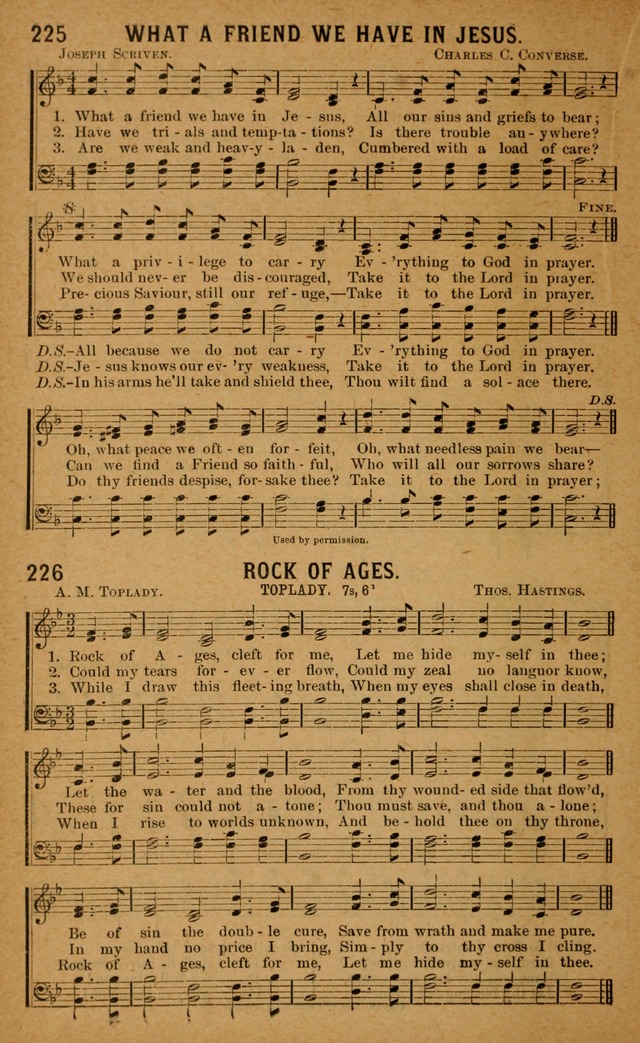 Gospel Praises: for use in meetings of Christian worship page 212