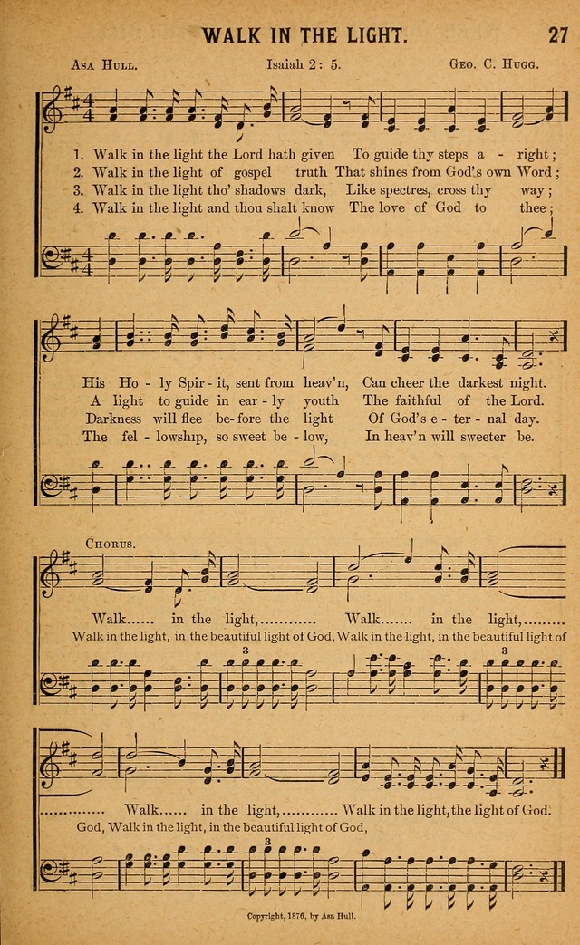 Gospel Praises: for use in meetings of Christian worship page 27