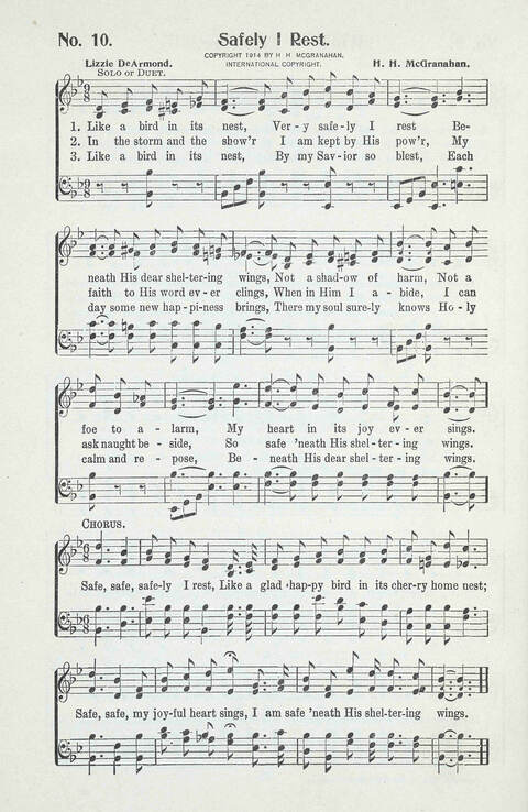 Glad Praises: a choice collection of church hymns, Sunday school songs, revival songs, children