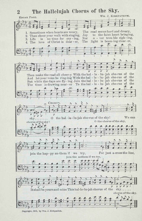 Glad Praises: a choice collection of church hymns, Sunday school songs, revival songs, children