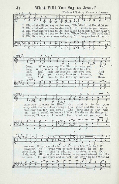 Glad Praises: a choice collection of church hymns, Sunday school songs, revival songs, children