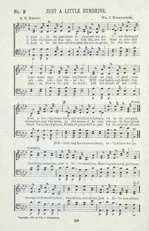 Glad Praises: a choice collection of church hymns, Sunday school songs, revival songs, children