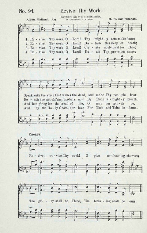 Glad Praises: a choice collection of church hymns, Sunday school songs, revival songs, children