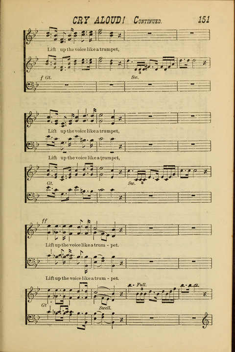 Golden Rays: a collection of new Gospel Songs for the Sunday-school and sanctuary page 151